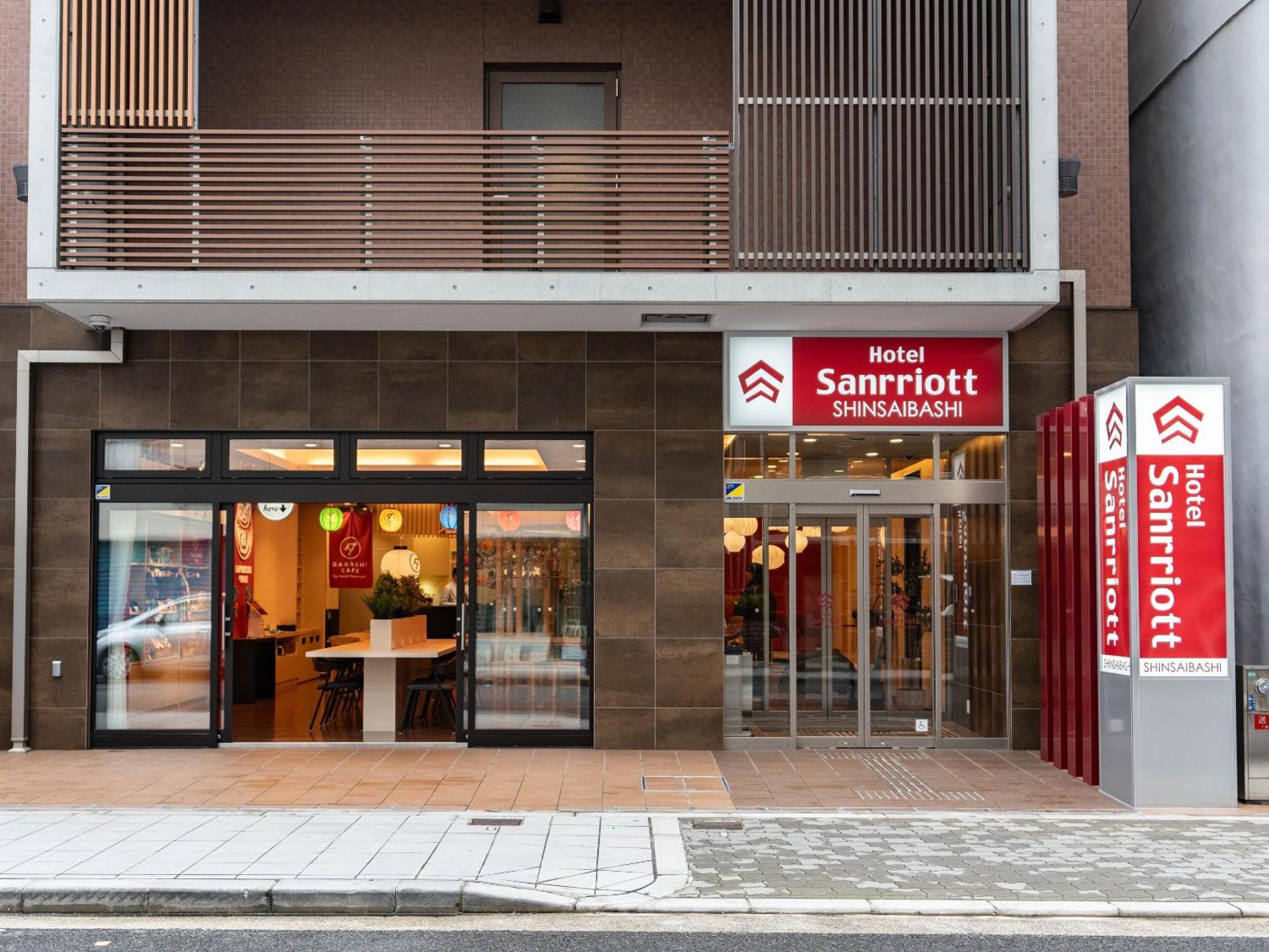 Hotel Sanrriott Shinsaibashi Osaka Esterno foto