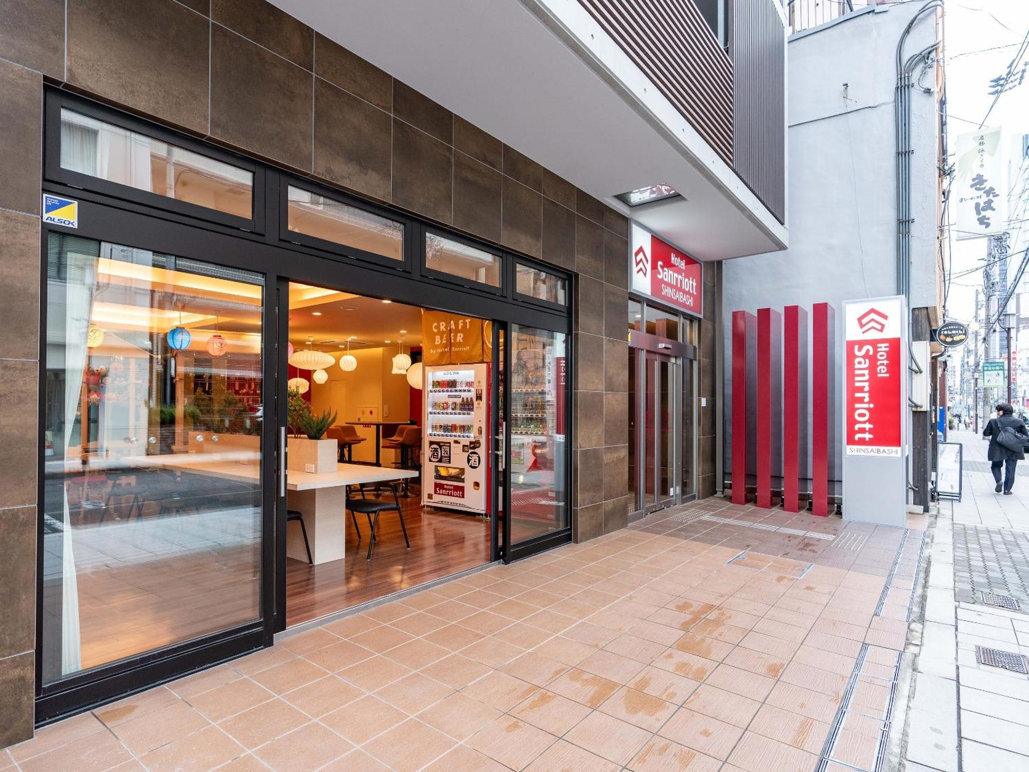 Hotel Sanrriott Shinsaibashi Osaka Esterno foto