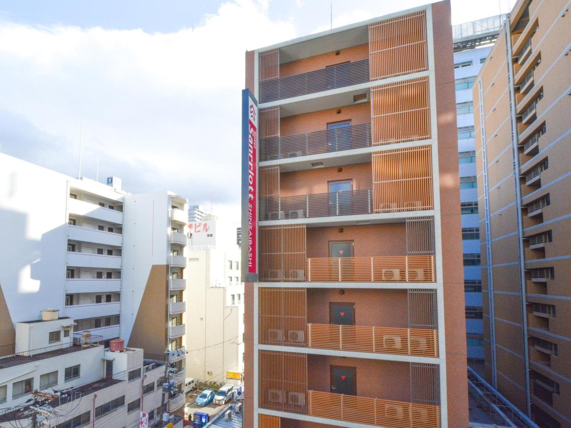 Hotel Sanrriott Shinsaibashi Osaka Esterno foto